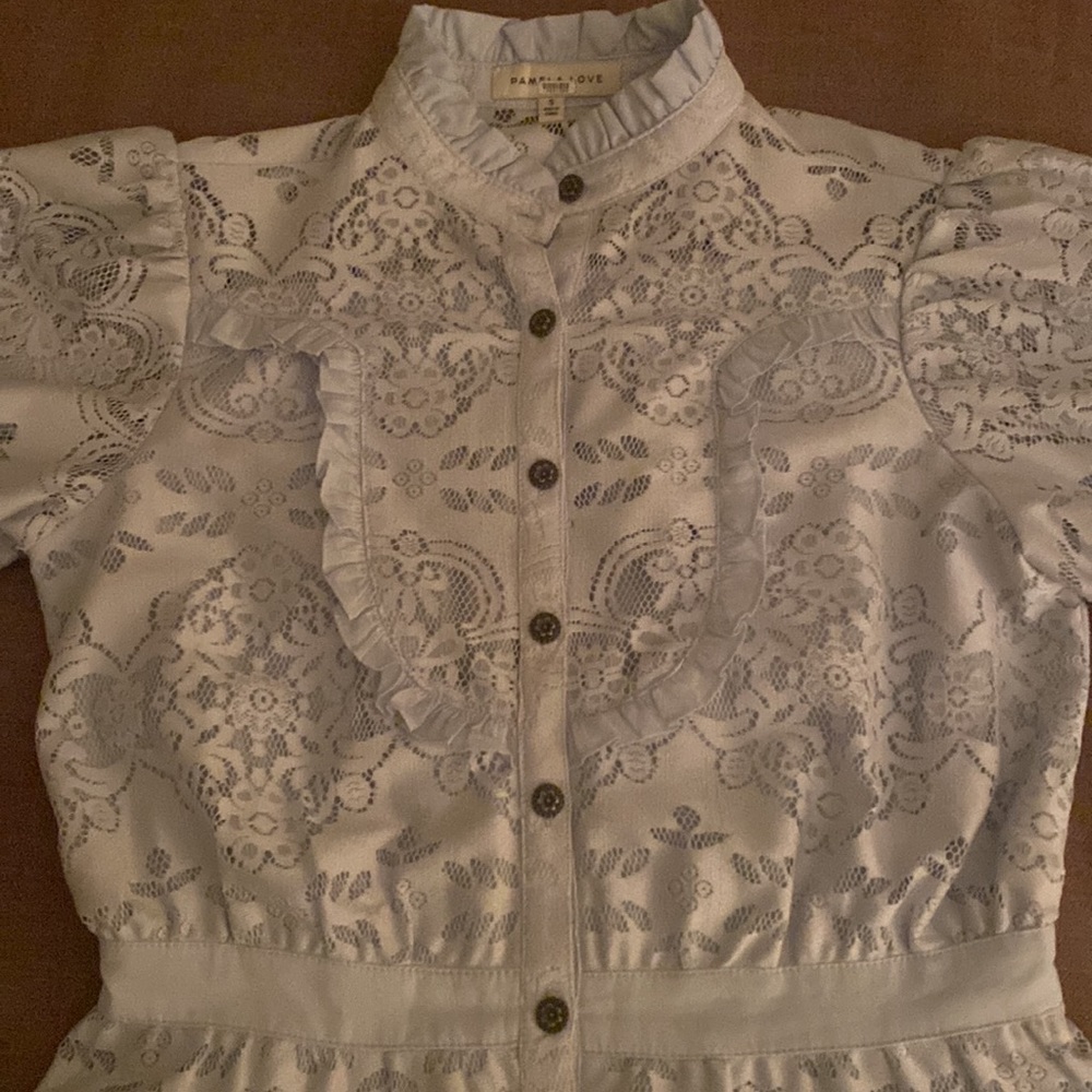 Pamela Love x RTR Blue Victoria Dress - Picture 12 of 13